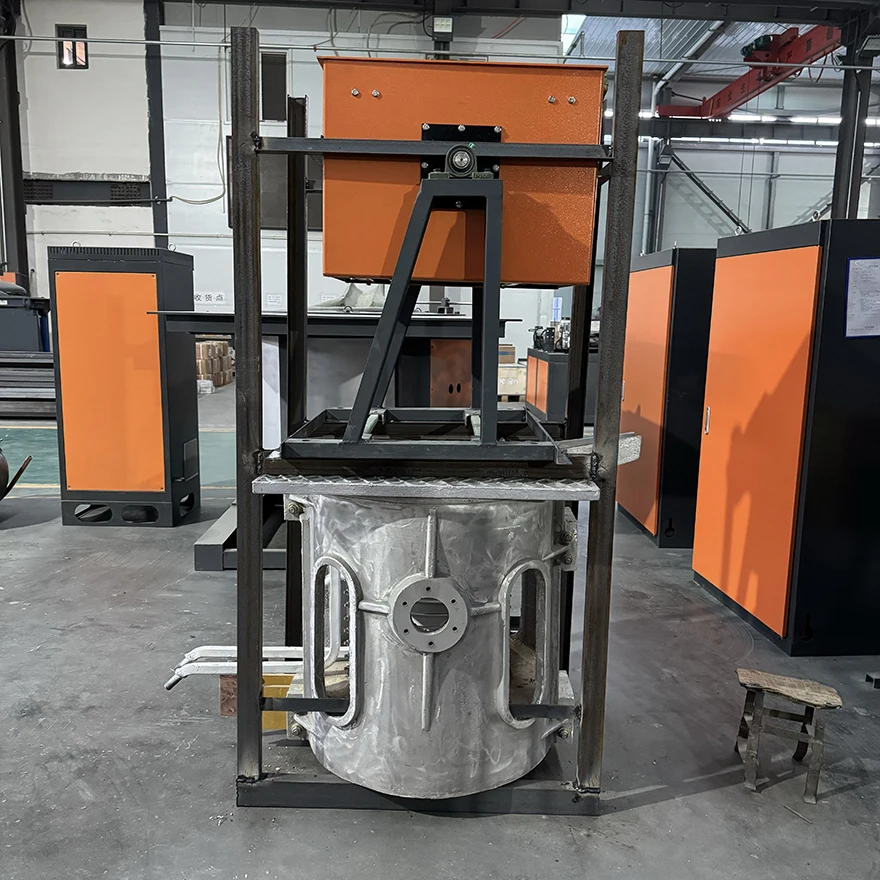 Competitive Price Induction Furnace 50Kg Induction Furnace Transformer Induction Furnace For Melting Metals With 1000Kg Ca