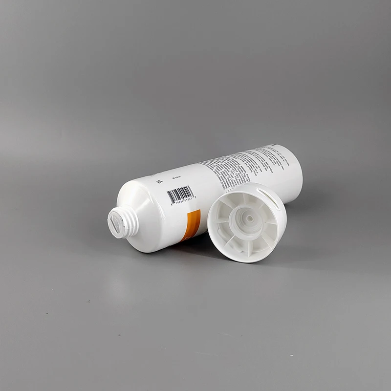 Screw Flip Top Cosmetic Plastic Squeeze Tube Packaging Lotion Cosmetic Bottle Soft Tube for Shampoo