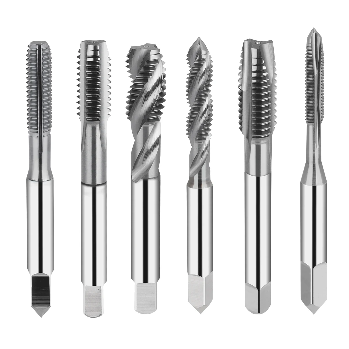Machine thread taps High Speed Steel Specification Tungsten steel tap Thread Cobalt-containing Screw Tap Spiral screw