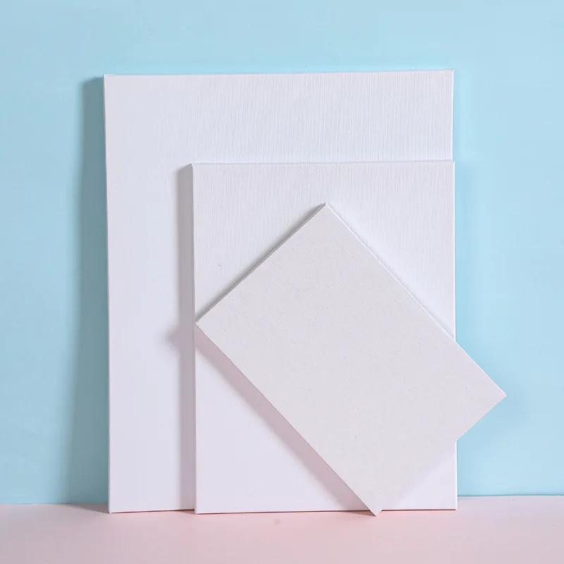 10 шт деревянная рамка велосипеда хлопковая белая натянутым холстом рамка для рисования картины DIY холст для живописи поставки