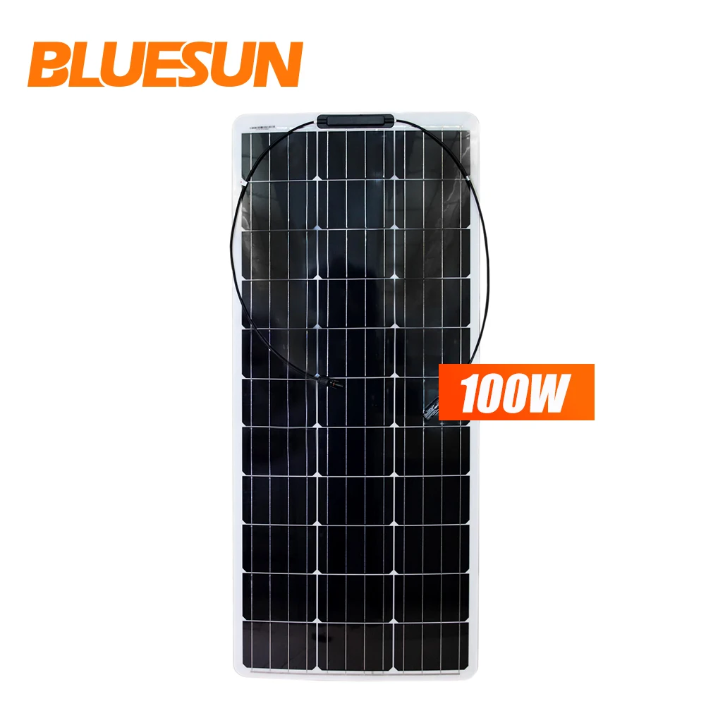 Mono flexible solar panel marine flexible solar panel 100w 50w 150w 100 watt flexible solar panel for clean energy