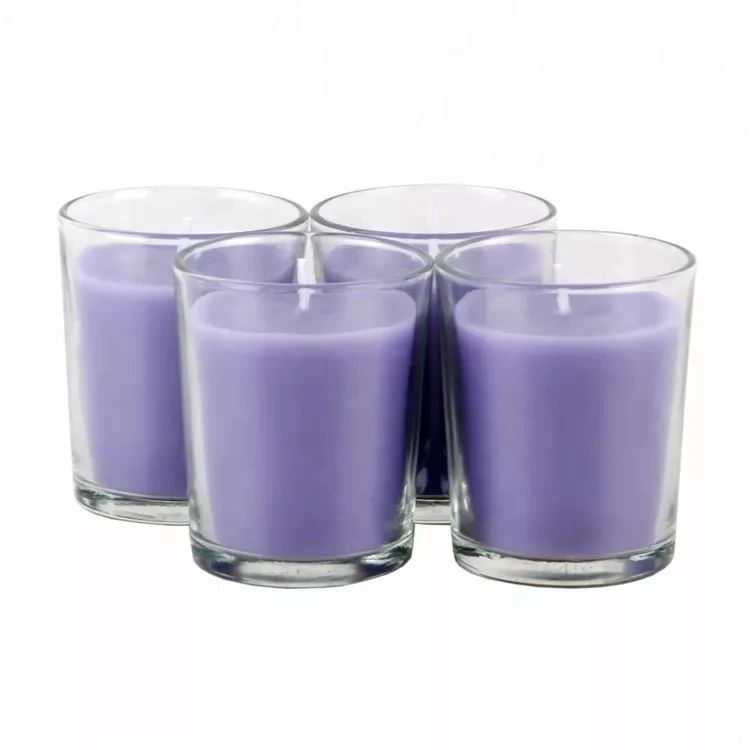 glass candle cup/ candle glass/glass candle jar