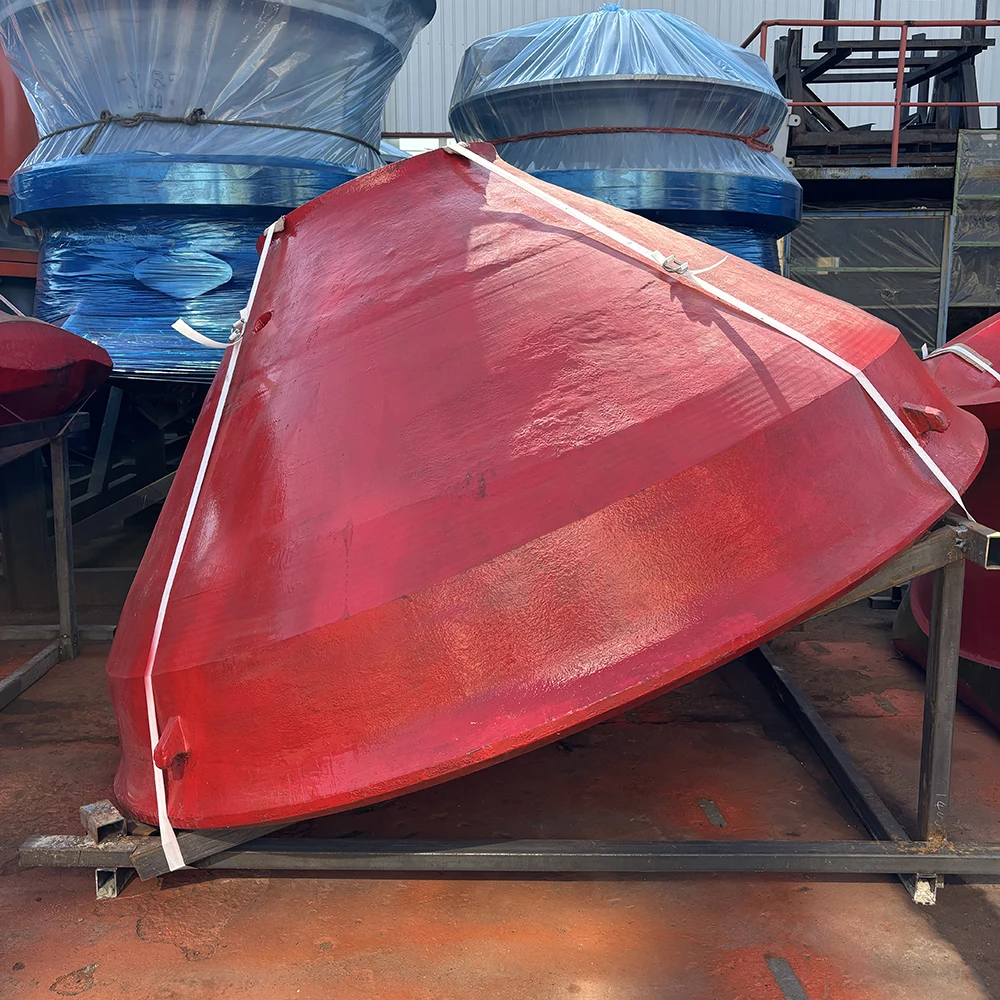 MP1000 Hydraulic Cone Crusher Wear Parts Bowl Liner Mantle Customized Mining Machinery Cone Crusher Mantle