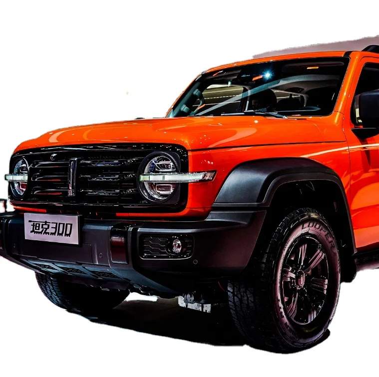 Hot selling Chinese auto in stock Great Wall Motor Tank 300 challenger Gasoline Car Orange Color
