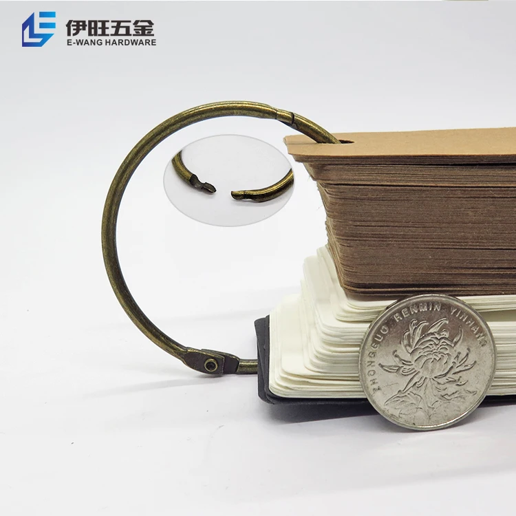 Wholesale 50mm Metal Loose Leaf Book Binder Rings