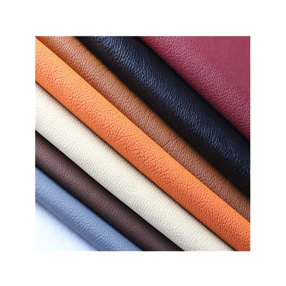 1.3mm Thickness Recycled Faux Eco Friendly Sofa PU  Vegan Synthetic Leather Microfiber Leather For Furniture