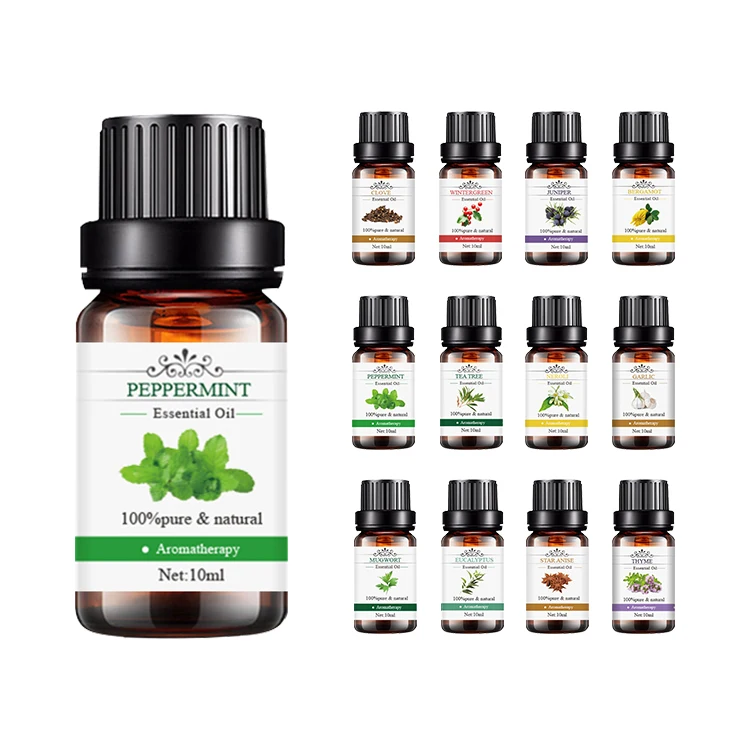 100% pure natural fragrance organic hair care peppermint perfume essential oil for candles business