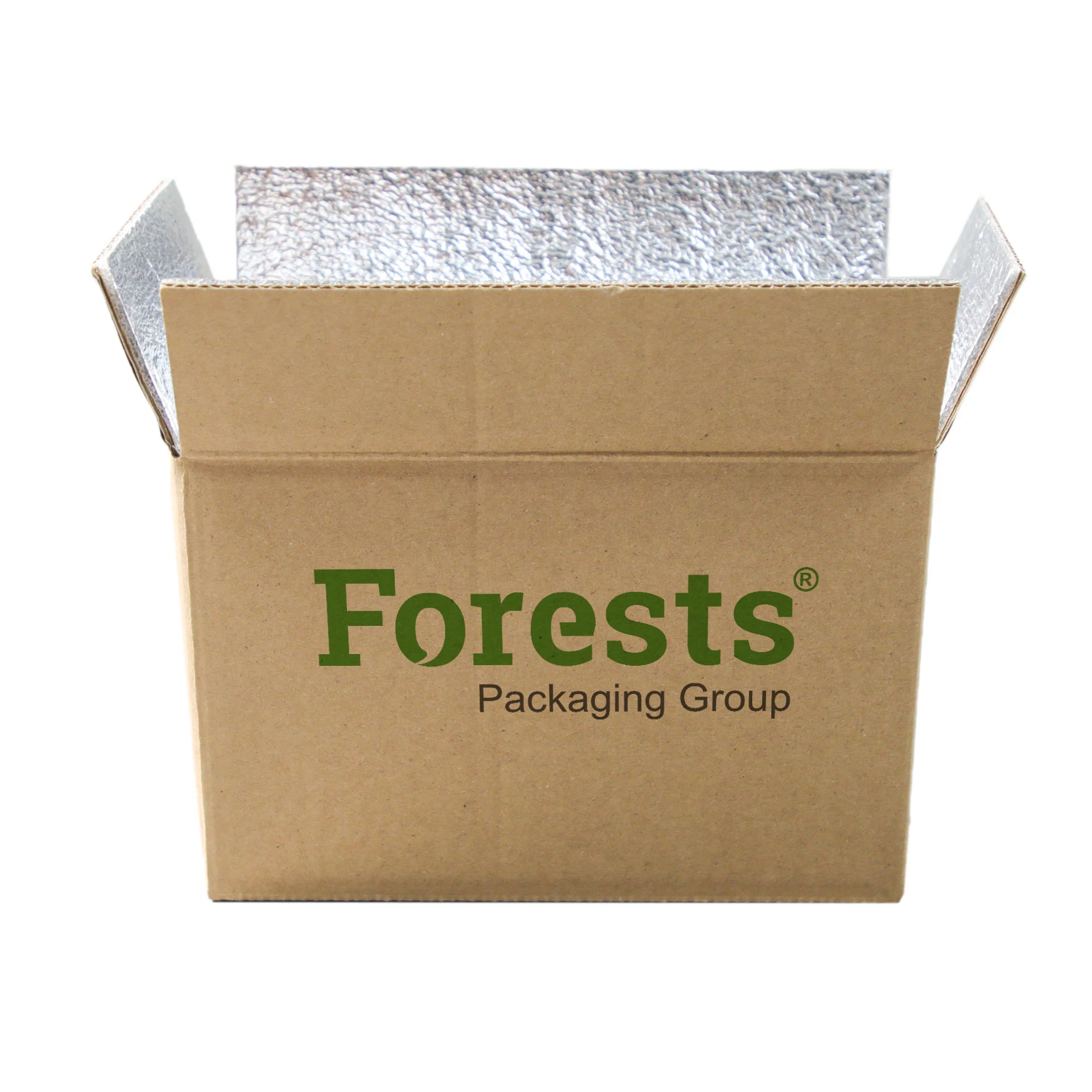 Wholesale Ice Cream Agriculture Packaging Aluminum Foil Thermal Cardboard Shipping Boxes Insulated Carton Box For Delivery