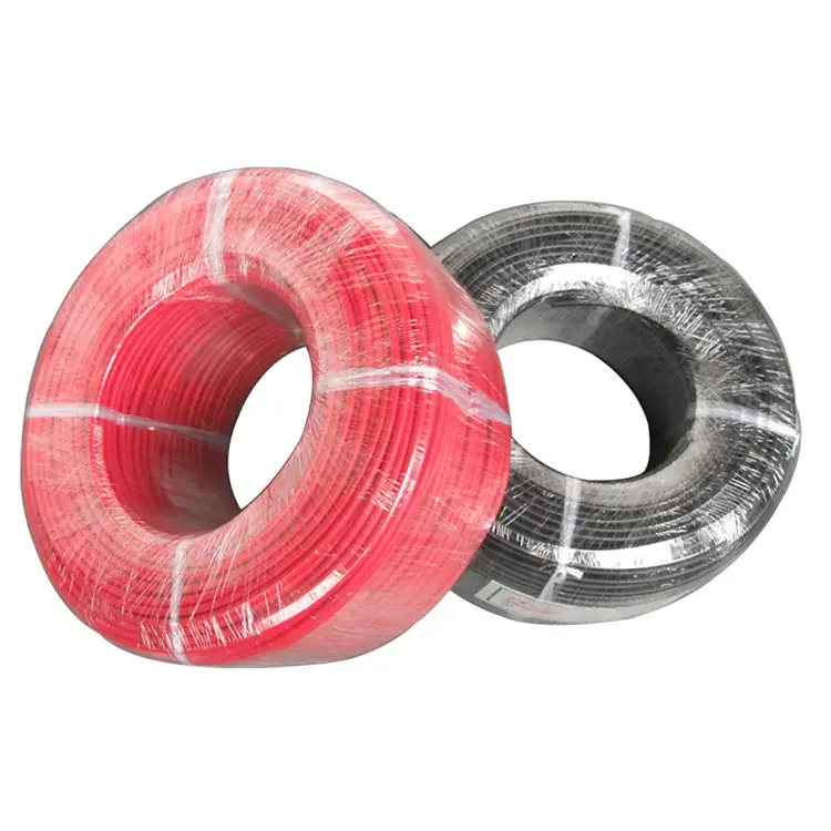 Photovoltaic Conductor PVC Insulated Copper Wire Cable Electric DC Power Cables with XLPE Insulation
