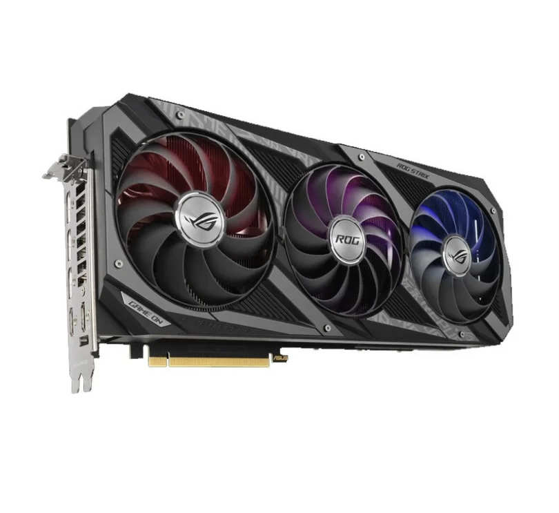 ASUS ROG-STRIX-RTX3090-O24G-Gaming видеокарта с 1860-1890 МГц 24 ГБ GDDR6X Поддержка 8K монитор ROG STRIX RTX