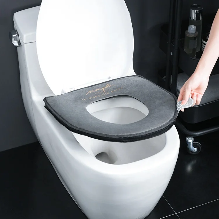 Noooth New Folding Portable Reusable Safety Toilet Seat Covers Mat For Home Travel Use
