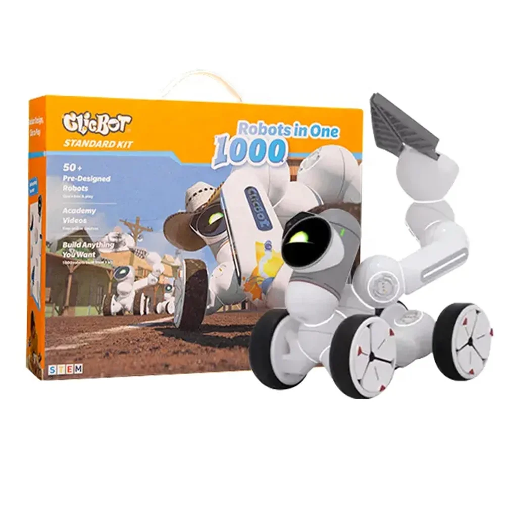 Best Artificial Intelligence ClicBot Coding Robot Toy with Full kit