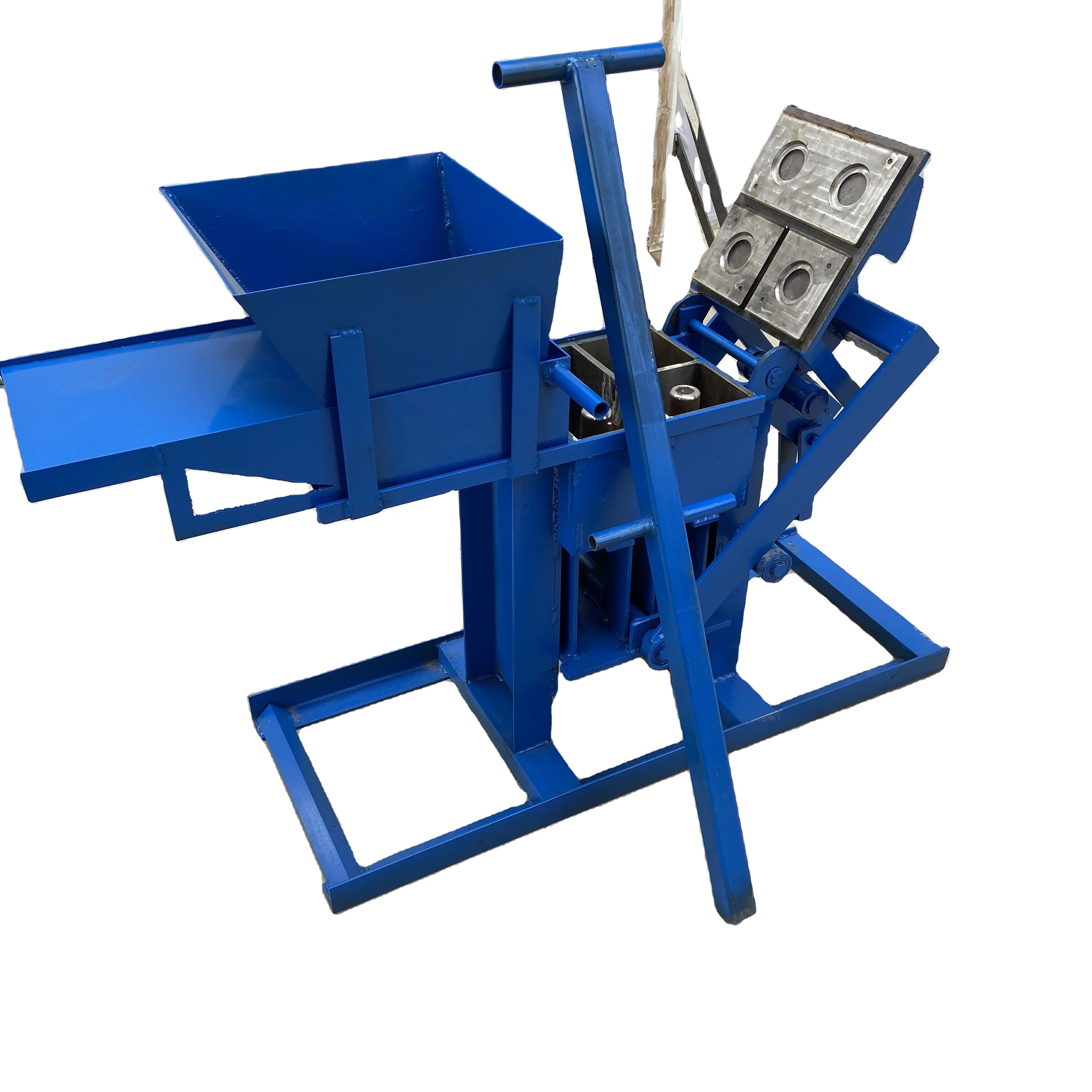 2022 new cheap price hand operation manual clay brick making machine for sale