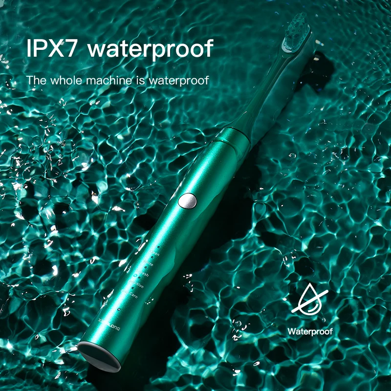 Ультразвуковая электрическая зубная щетка аккумуляторная Водонепроницаемая