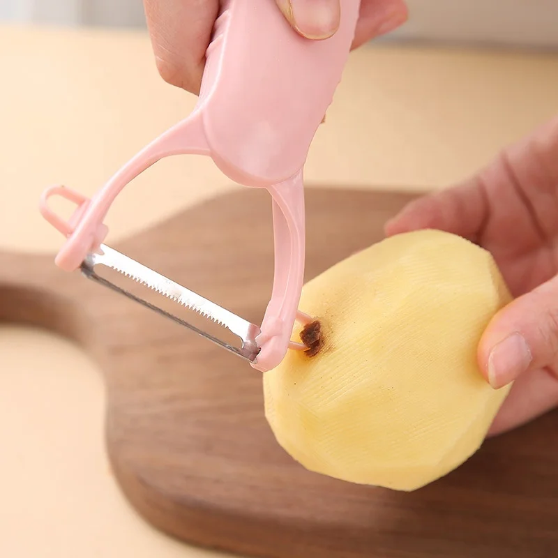 4 In 1 Multi functional Vegetable Cutter Manual Fruit & Vegetable Tools Potato Peeler  Grater Cutter