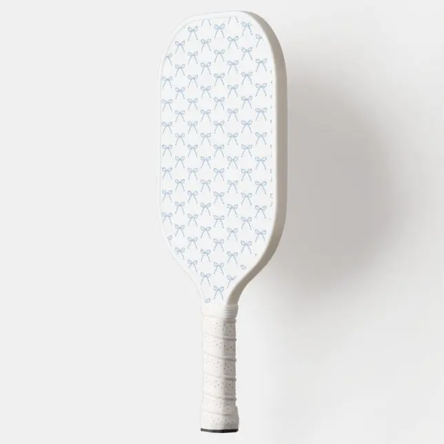 Custom Logo White Fiberglass Pickleball Paddle Sets Of 2 Racket And 4 Balls White Cover Box