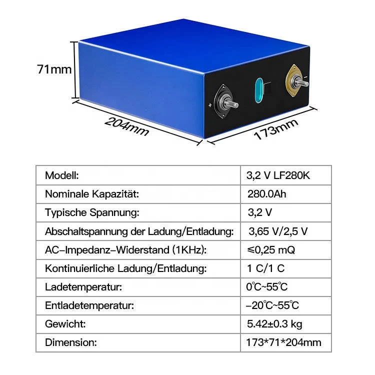 Литиевая батарея Lifepo4 призматическая 280Ah 3 2v52ah 62ah 80ah 90ah 105ah lifepo4 система хранения солнечной энергии