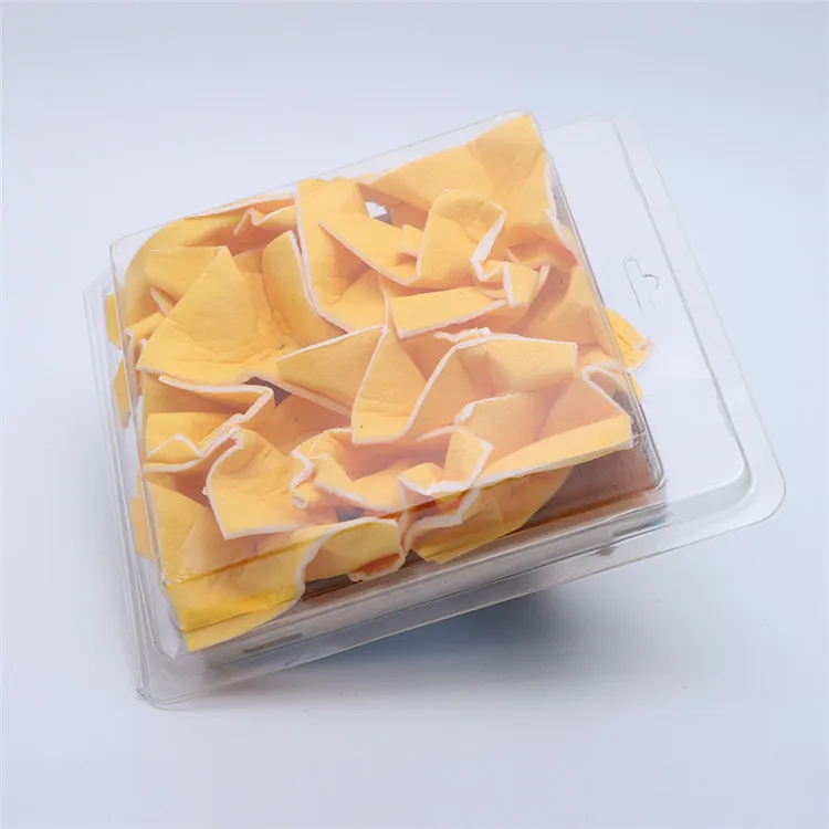 Fashion design custom drawing square shape art sponge craft sponge paint brush set paint stamp