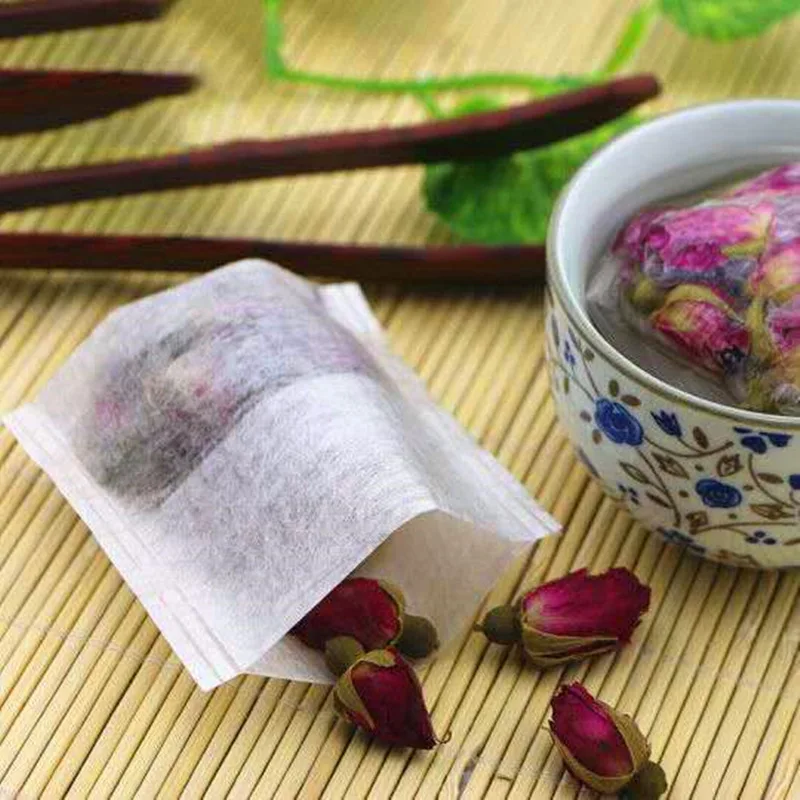 PLA corn fiber non woven fabric foldable tea bag PLA filter tea bags