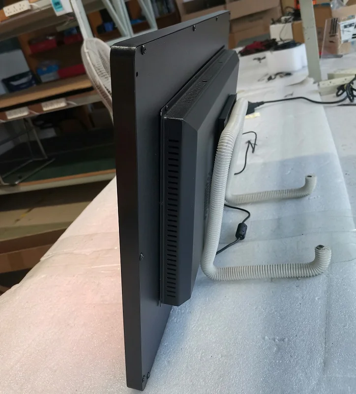 23.6 Inch Embedded Touch Display Sunlight Readable LCD Monitors High Brightness 1000 nit Industrial Touch Screen Monitor