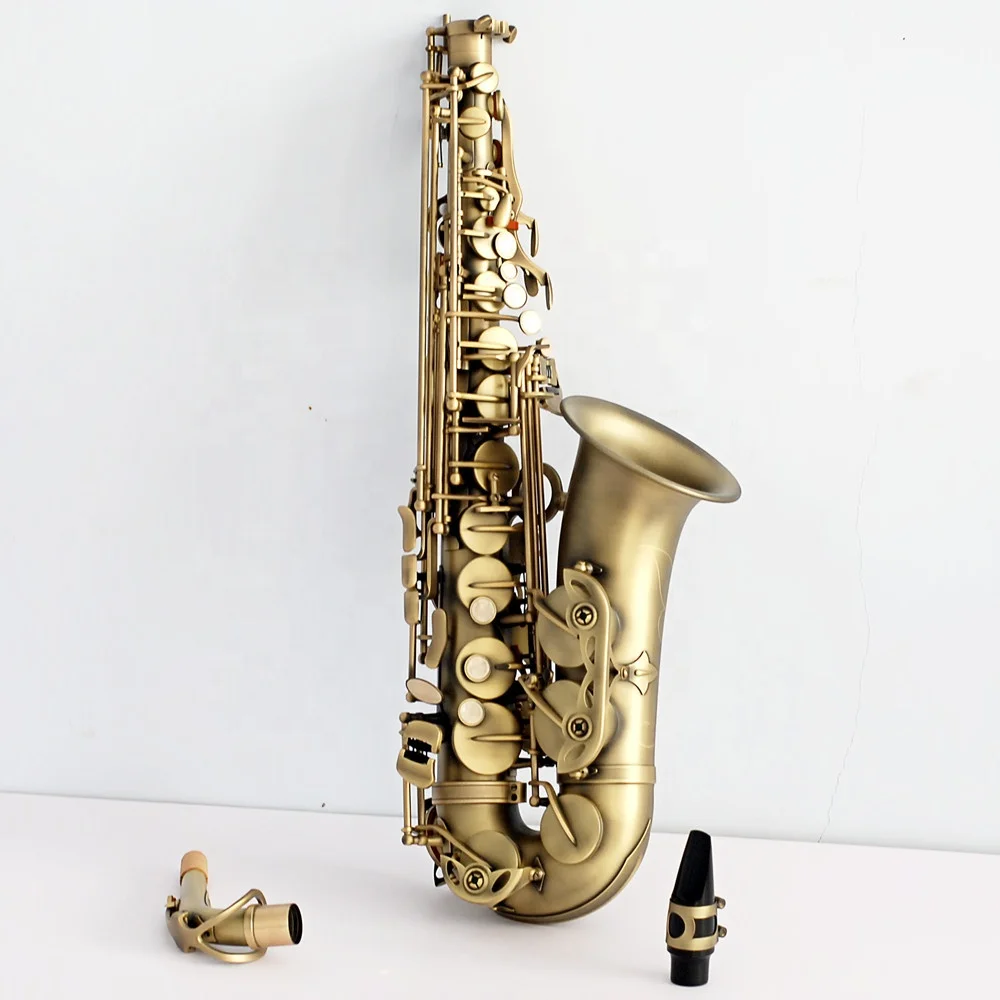 Saxophone musical instrument bronze archaize EB tone Baritone Saxophone