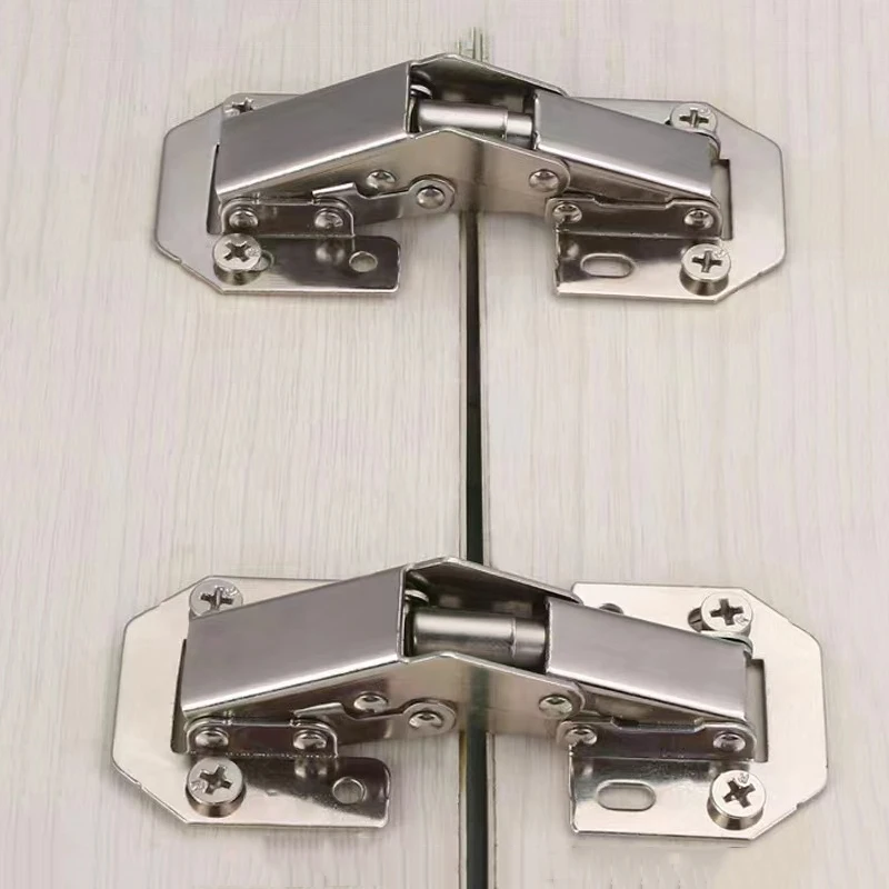Best-Selling Furniture Hardware Kitchen Hinges 90 Degree Soft Closing Concealed 4 Inch Frog Hinges For Cabinet Doors