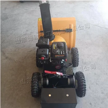 Track Snow Thrower Multifunctional Remote Control Road Snow Blower Municipal Engineering Road Snow Blower