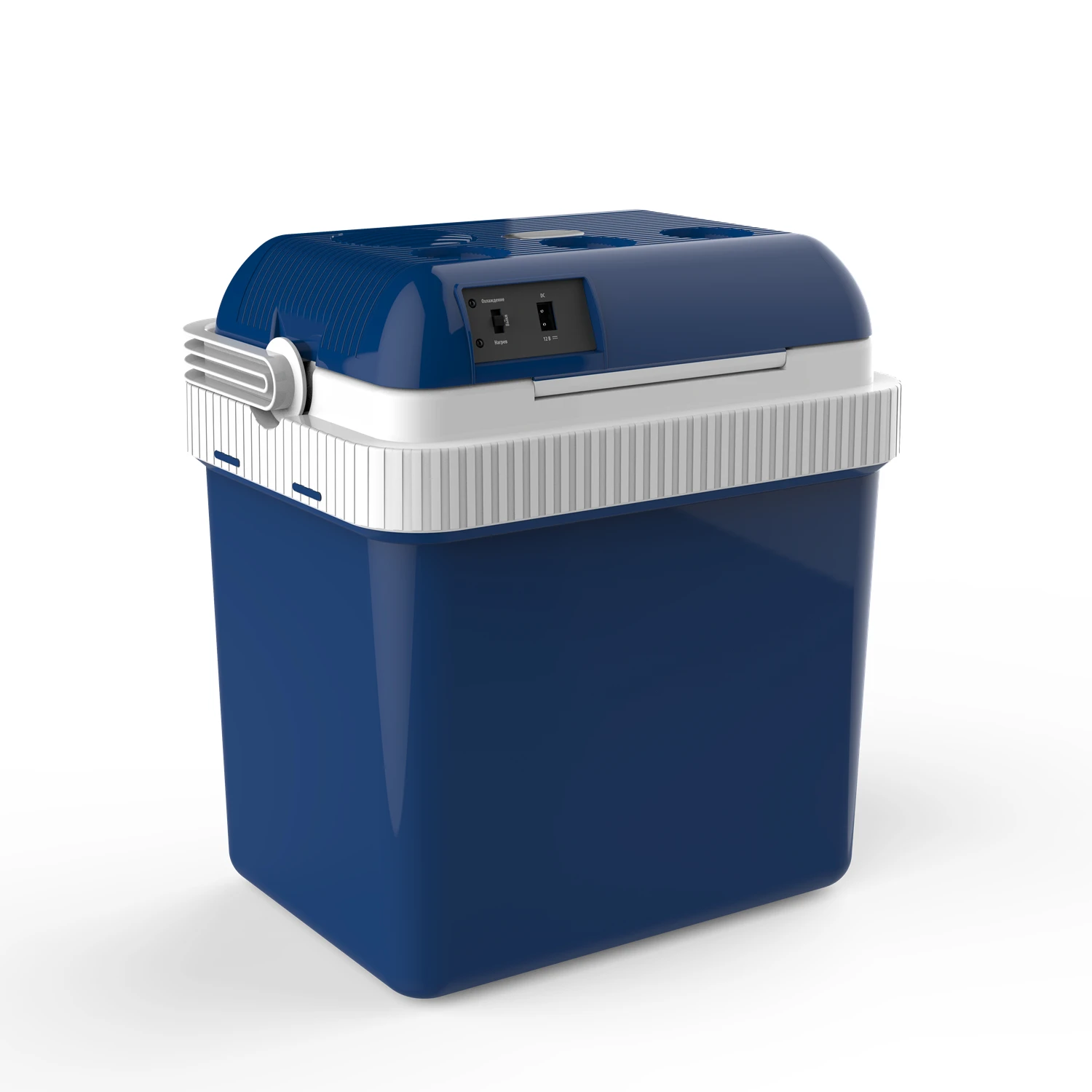 Electric Cooler & Warmer with Handle 24 L Mini  Fridge for car 110V AC Home Power Cord & 12V Car Adapter