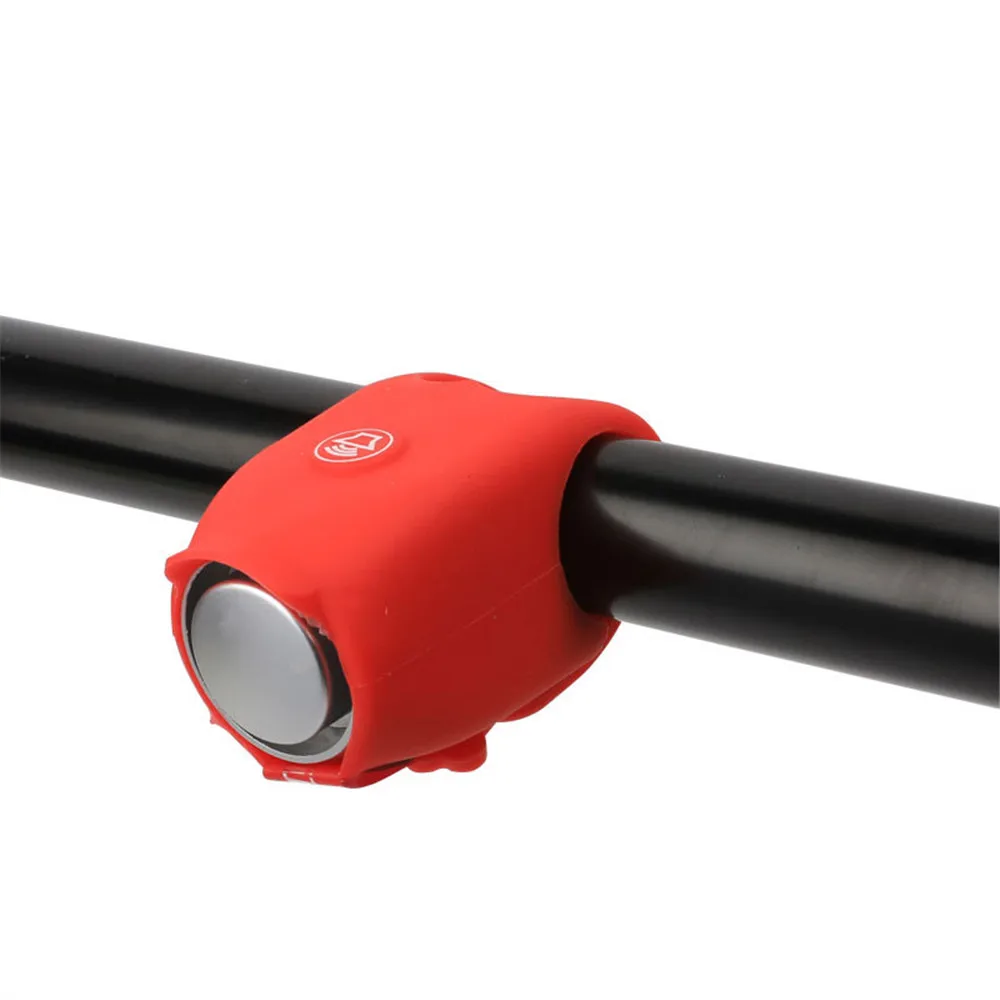 Rainproof 120 dB Horn MTB Bicycle Handlebar Bell Silica Gel Shell Ring Bell Electric Bicycle Bell