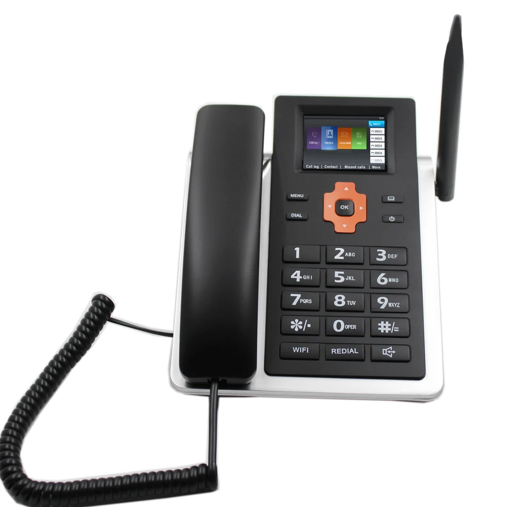  4G VOLTE LTE SIM-карта фиксированный беспроводной настольный GSM-телефон с точкой доступа