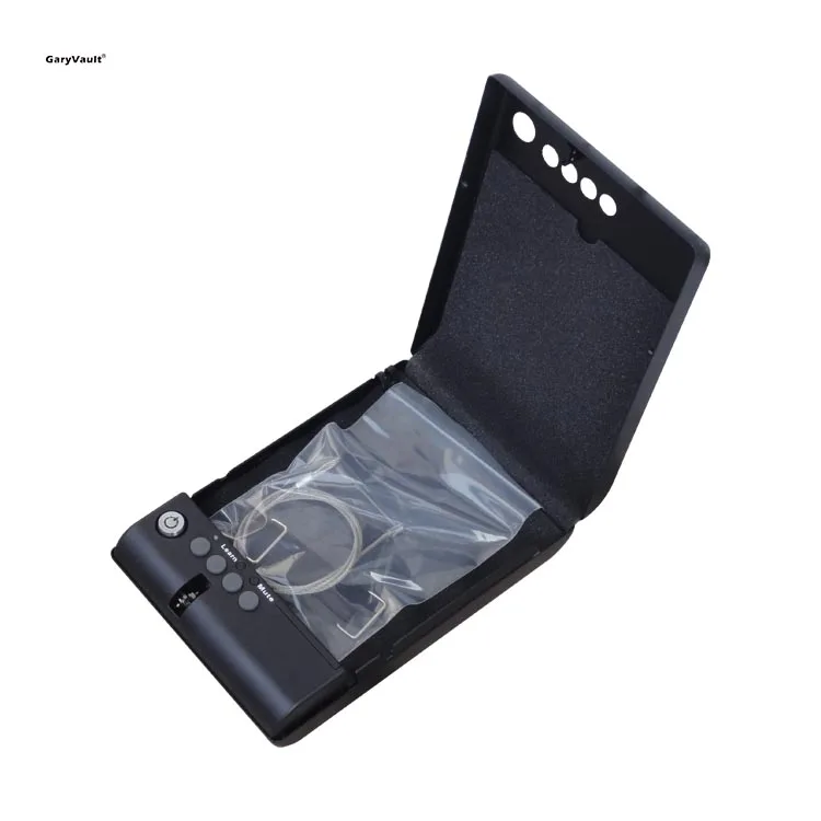 Oem micro gary vault MD100-2 micro biometric fingerprint rapid gun safe (speed vault) box with 2021 new sensor