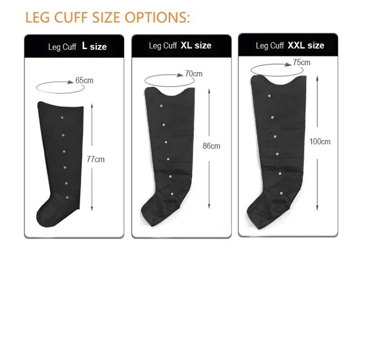 Новый дизайн беспроводные компрессионные ботинки для ног с аккумулятором 8 камер прессотерапия