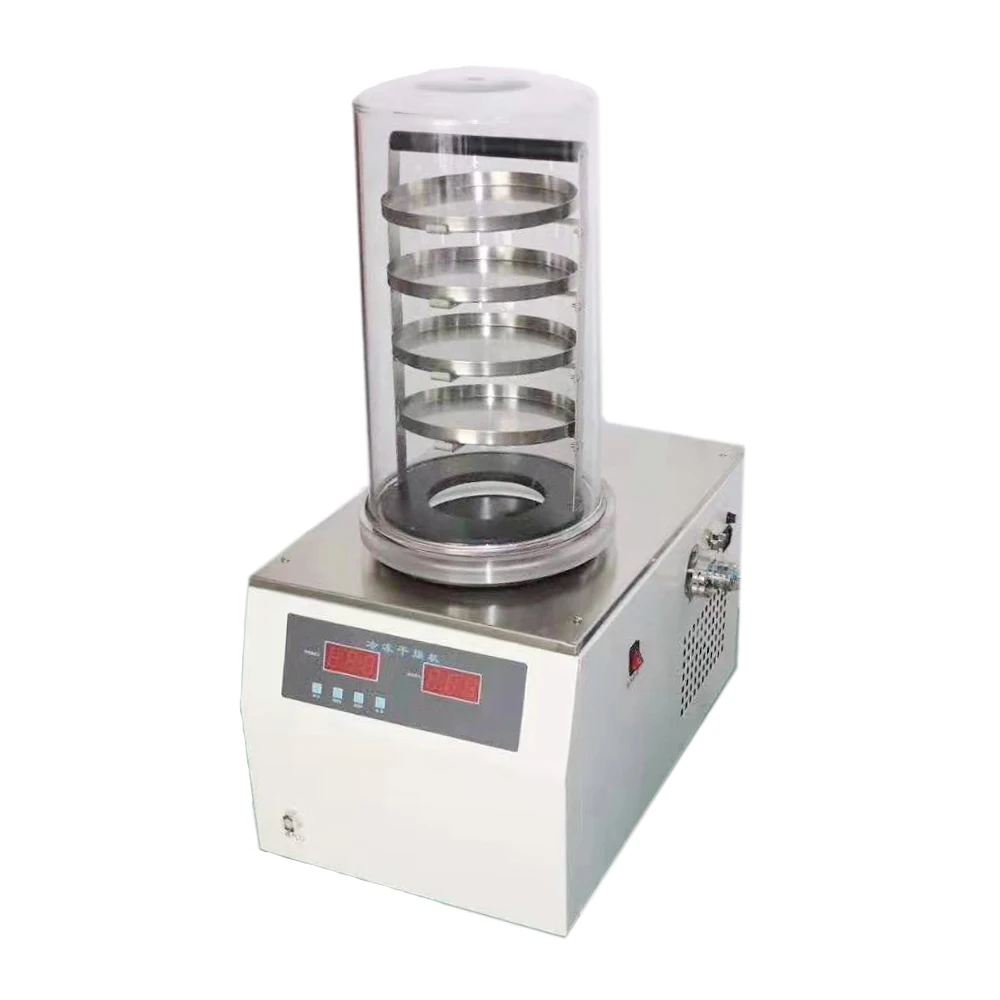 3 кг/партия 50C топ-пресс вакуумный морозильник лиофилизатор