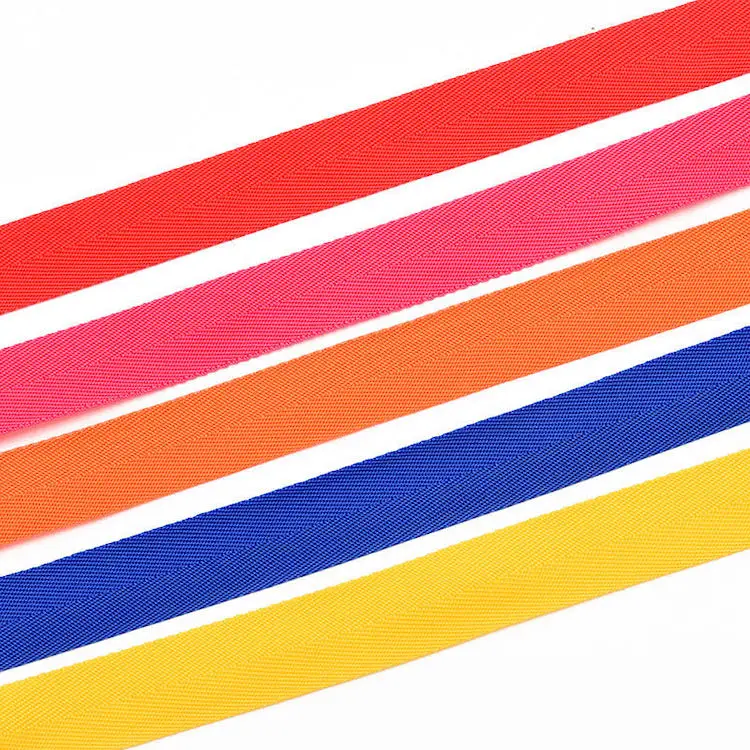 
High quality pp webbing customizable smooth polypropylene webbing colorful eco-friendly strap webbing 