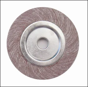 Abrasive polishing flap wheel for grinding stainless steel tube making machinery