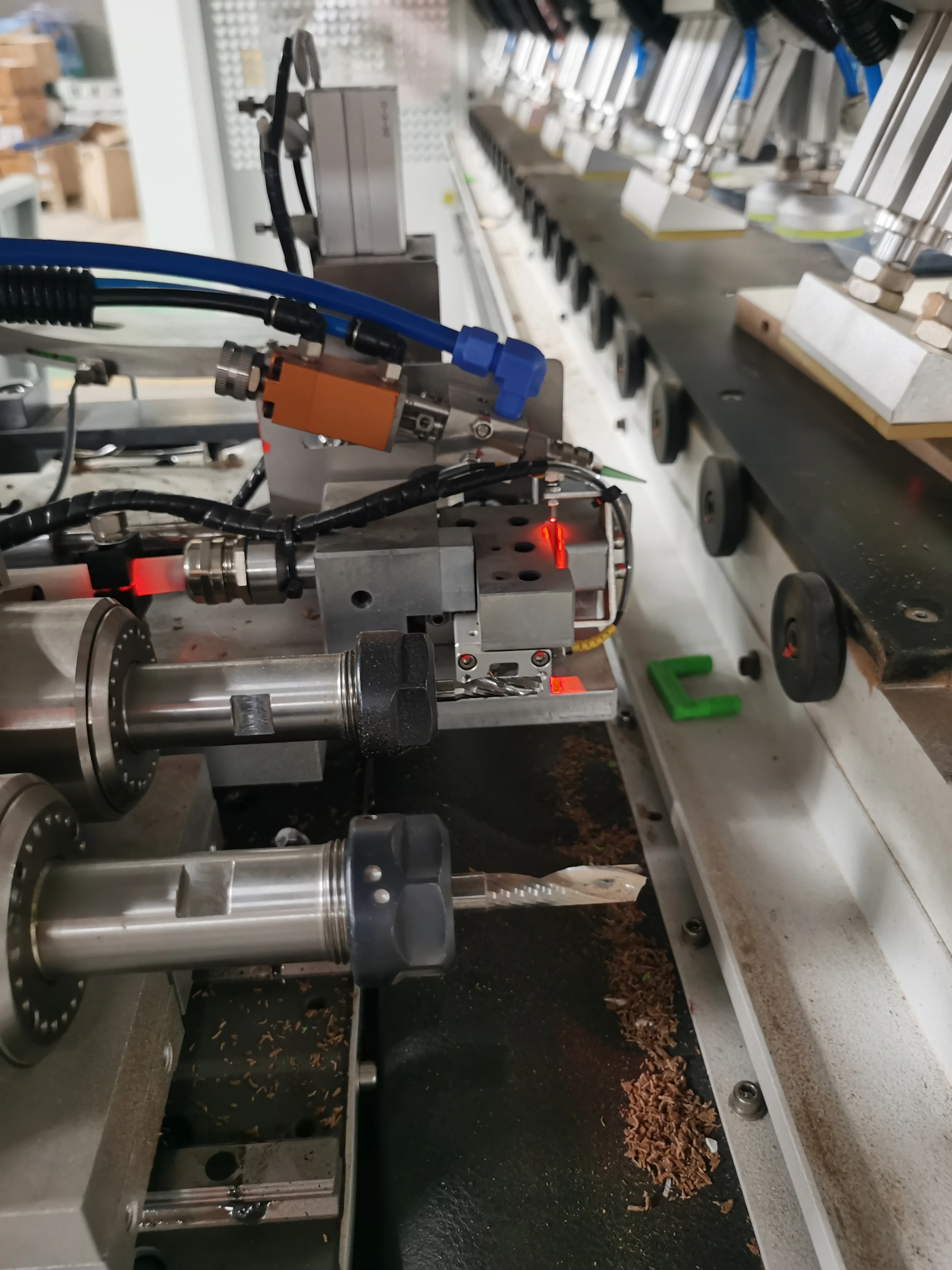 Woodwonewng Drilling Machine Bore and Dowel Machine Insert Dowel CNC 1 Spindle Drilling Holes Alternator Customized Cabinet 1650