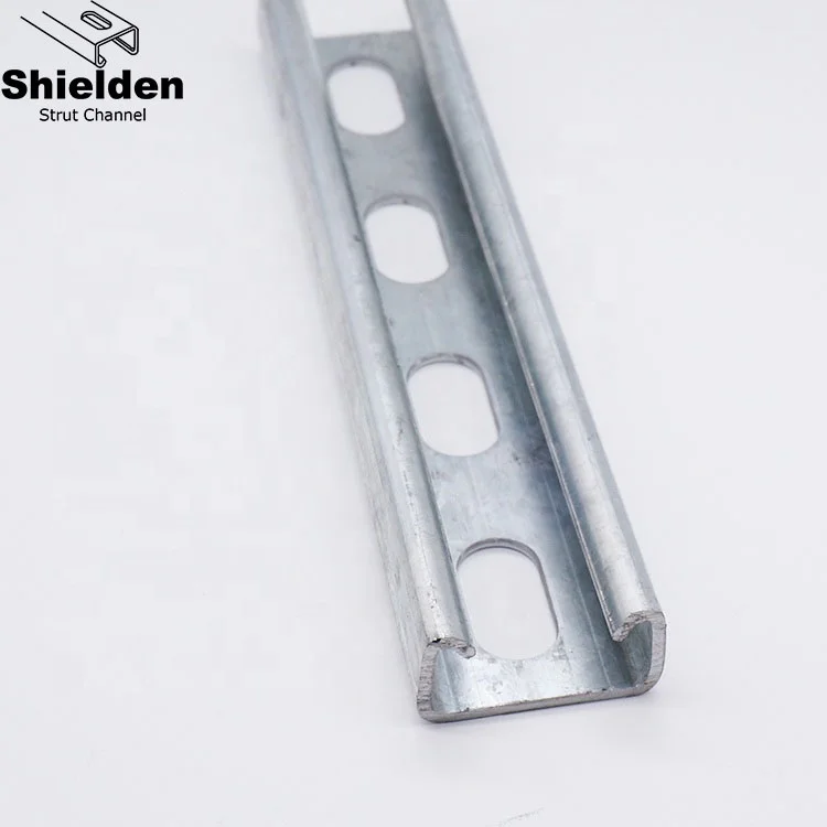 Алюминиевый u-образный канал c-образный strel solar b line strut unistrut перфорированный u-профиль metlico c для