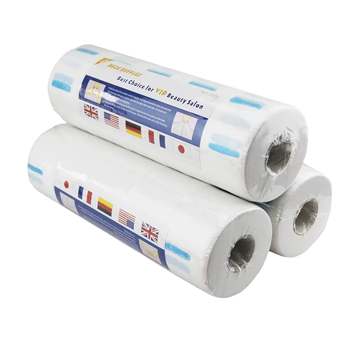 
Manufacturer wholesale hairdressing disposable neck paper custom made client protection haircut neck strips 