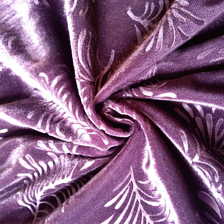 Лидер продаж дешевая Корейская бархатная ткань с тиснением