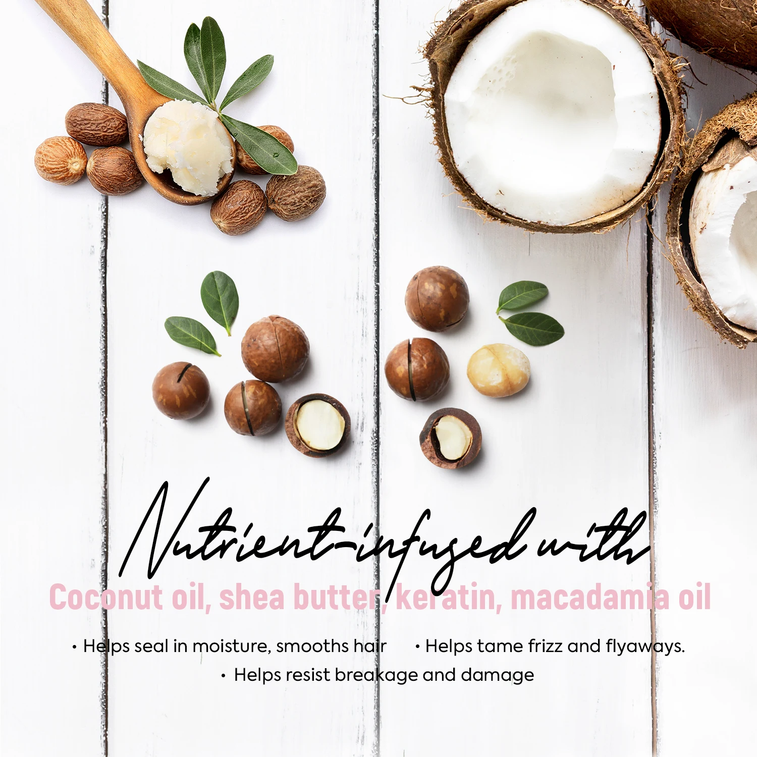 IMMETEE Leave-In Conditioner Spray Nourishing Anti-dry Hair Wig Leave In Condition Organic Shampoo and conditioner