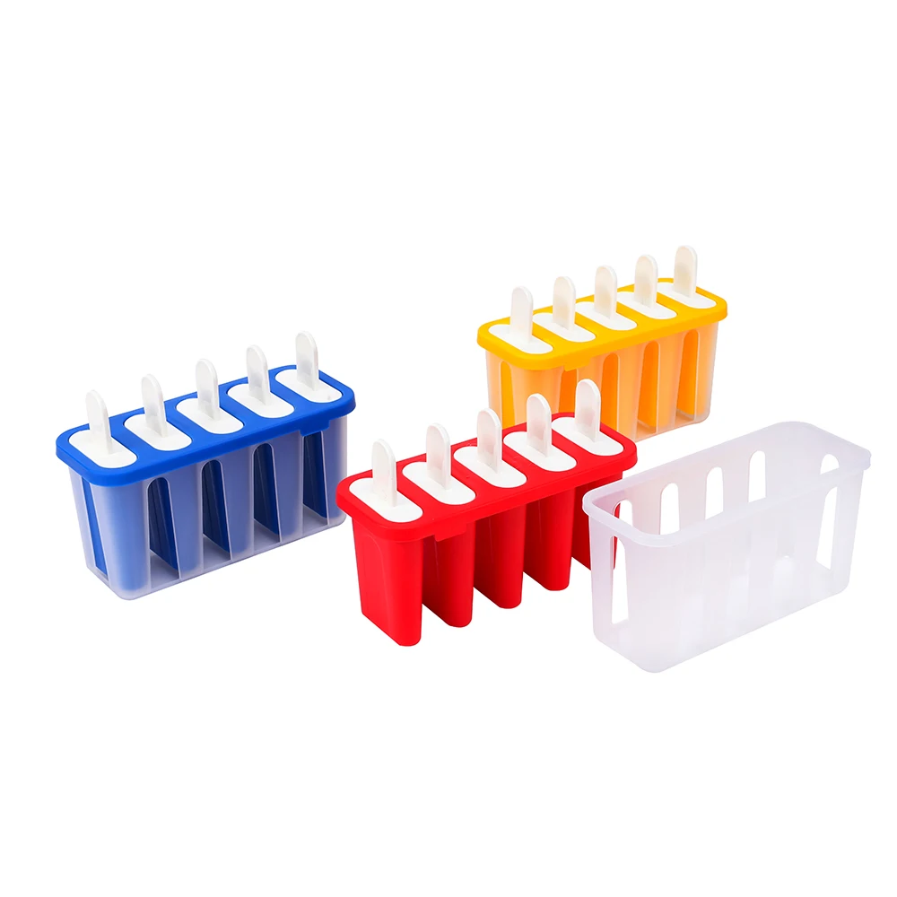 Attractive Price New Type Stackable Silicone Ice Lolly Tray Set