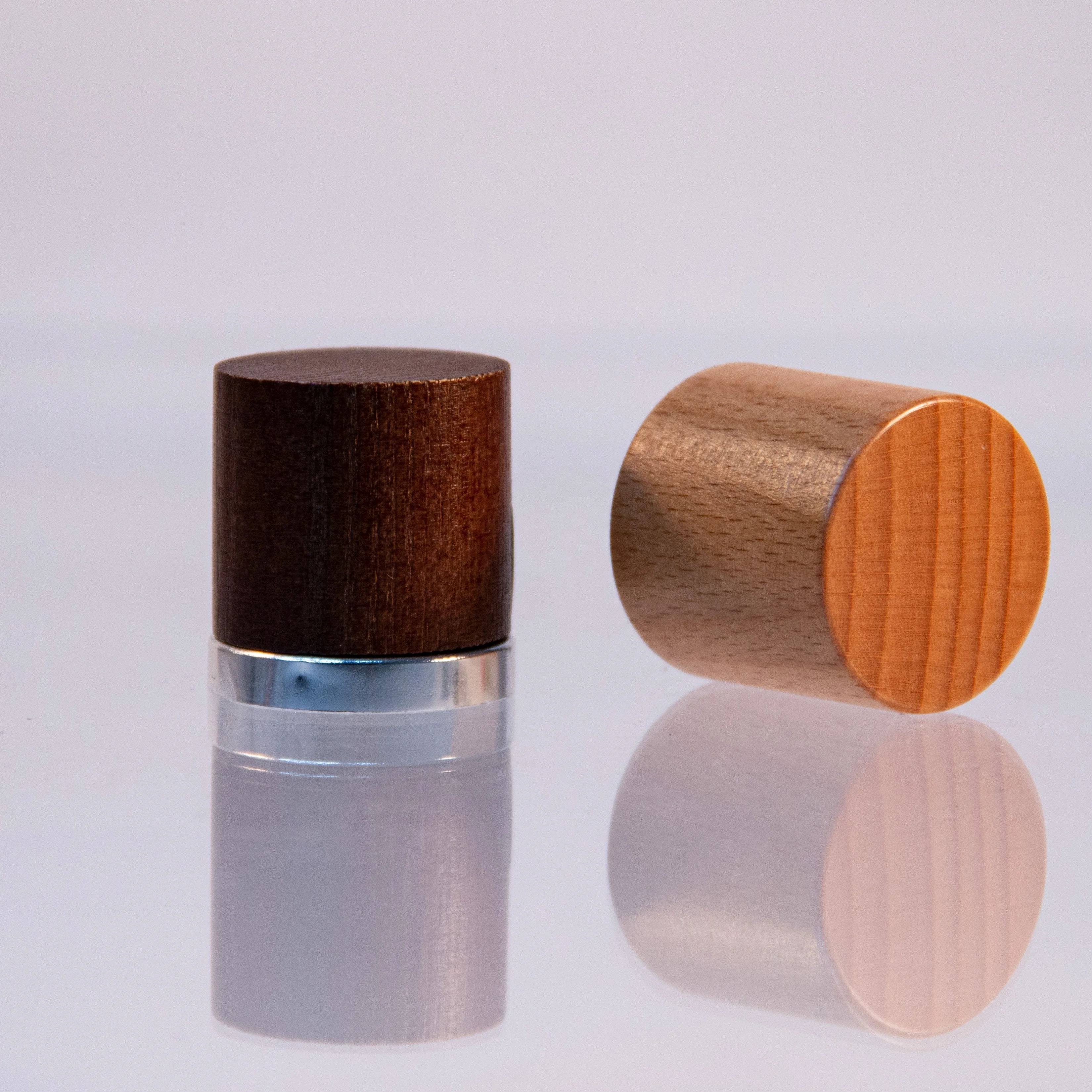 15mm Round Perfume Bottle Cap Perfume Cover Wooden Cap for Glass Bottle