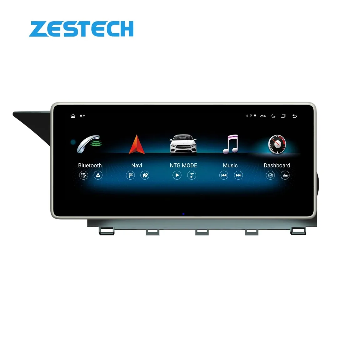ZESTECH 12.3' android 11 Car stereo 8+256GB 4G LTE Car Video Player For Mercedes Benz GLK Class X204 2008-2015 car radio GPS