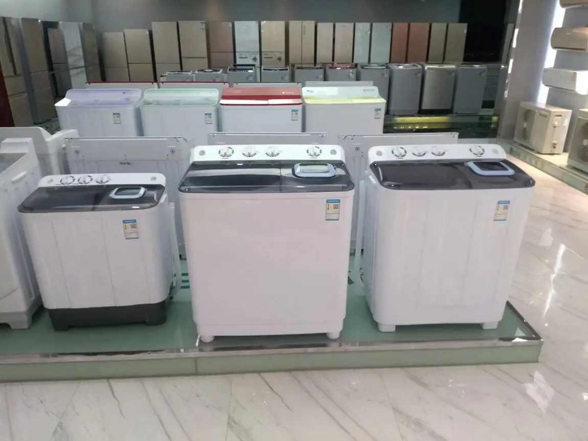 New and fashionable right price plastic bule color washing mini machine with spin dry for baby