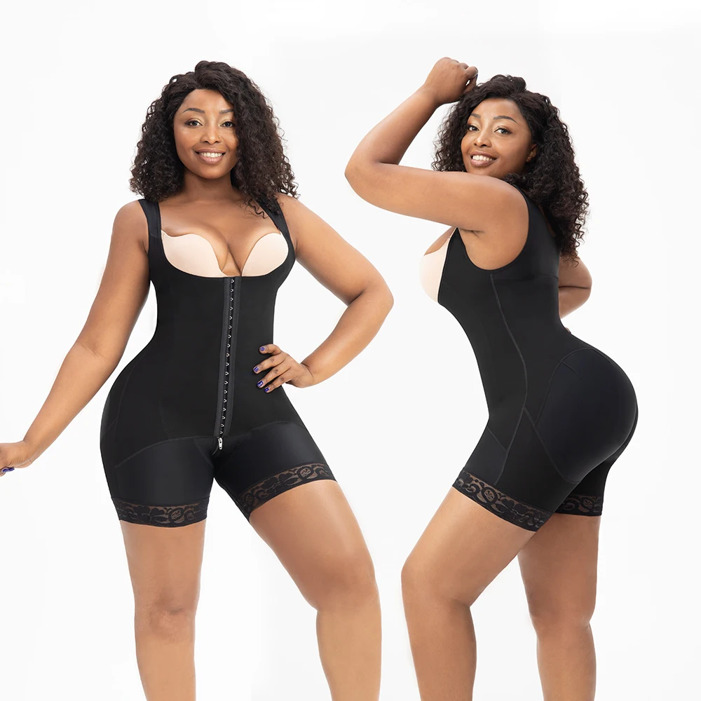 Post Surgery Compression Garment Booty Lift Colombia Fajas Quirrgica Para Bbl Butt Lifter Shaper Bodysuit Shapewear For Women