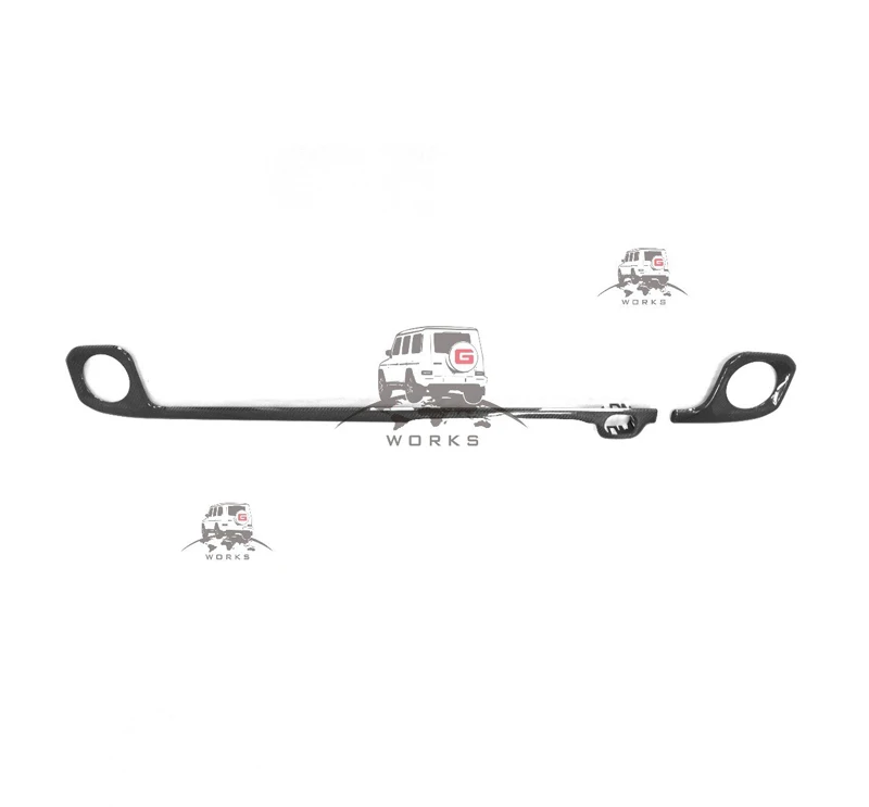 G-class Instrument Panel Decoration for W463a G63 G500 Car Interior Dry Carbon Fiber Trim Parts Right Hand Drive Car