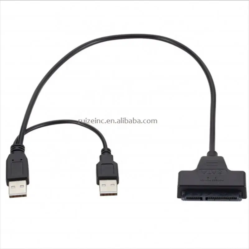 Кабель для жесткого диска SATA-USB адаптер HDD USB/жесткого USB2.0 к SATA 22PIN кабель