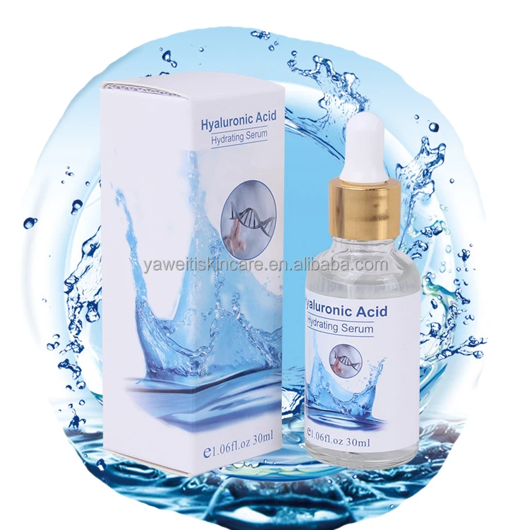 Private Label Anti-Aging Organic Face Care Moisturizing Essence Hyaluronic Acid Serum