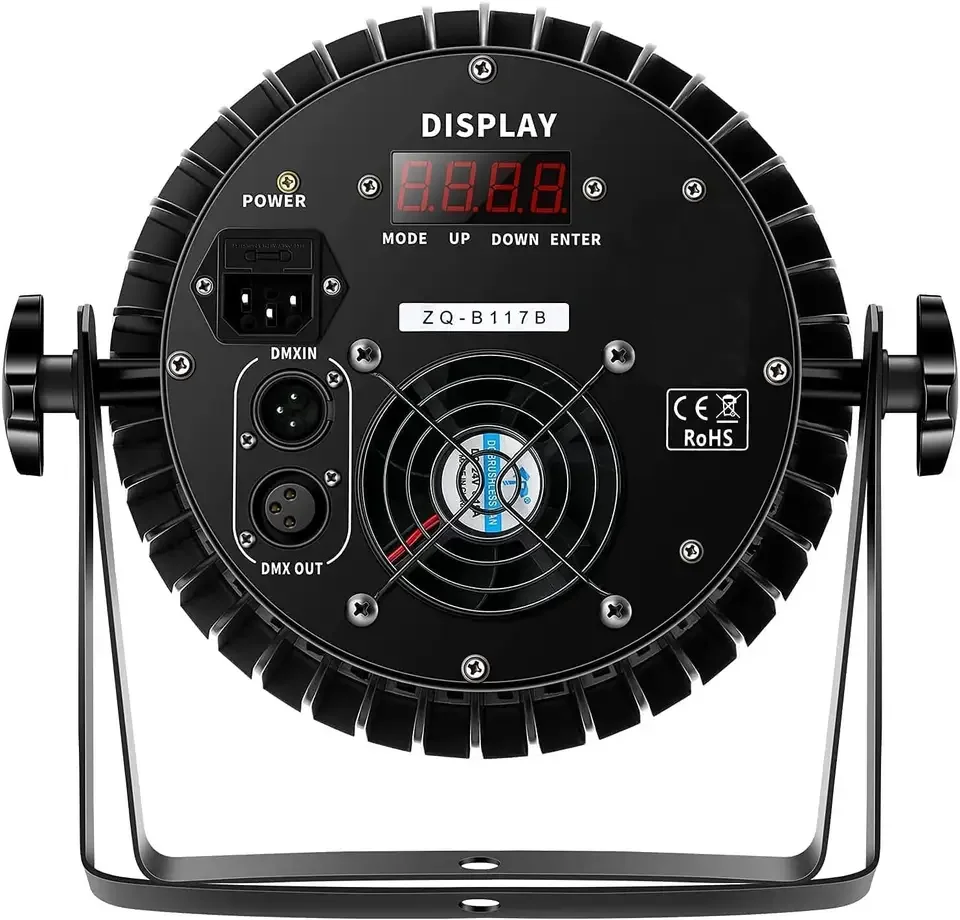 18eyes LED Effect Par Light With DMX Control RGB 3in1 Sim Par Light Use For Home Party Dance Floor Stage Lighting