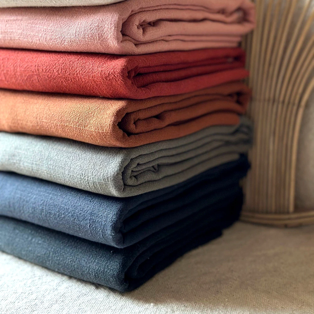 Подгонянный дышащий и сухой легкий теплопроводность влагопоглощение Cotton49 % linen51%